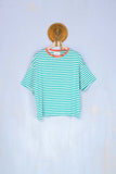 T-Shirt Over Rigata Bergamotto