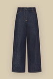Jeans Cropped di Niù proposto nell’intensa tonalità Black Denim da Donna