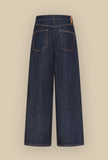 Jeans Cropped di Niù proposto nell’intensa tonalità Black Denim da Donna