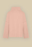 Maglia Cappetta di Niù realizzatamorbido jersey di lana tonalità Musgo Stucco da Donna