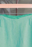Il nuovo Panta Cropped Fringed di Niù viene proposto nella vivace tonalità Ular