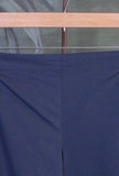 Pantalone Bojan di Niù realizzato in popeline di cotone e nell’inedita fantasia Biru da Donna