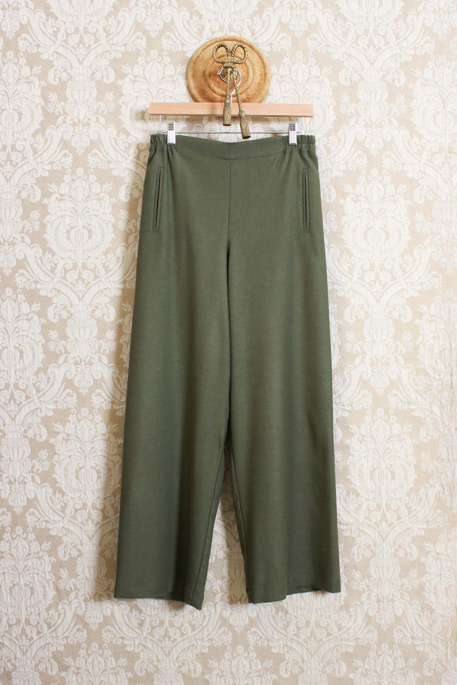 Niu Fashion Pantalone Bojan Wool Verde Cerro Galax Sarzana GalaxSarzana