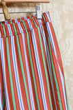 panalone jogger palazzo da donna di niù fashion ss24 stripes dattero 