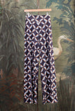 Pantalone Fluid Con Baschina Biru