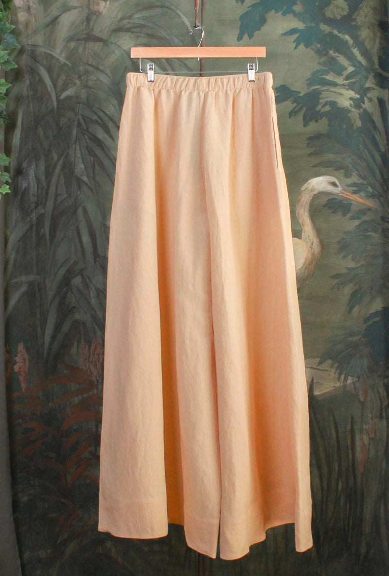 Panta Cropped Fringed di Niù nella delicata nuance Orchidea da Donna