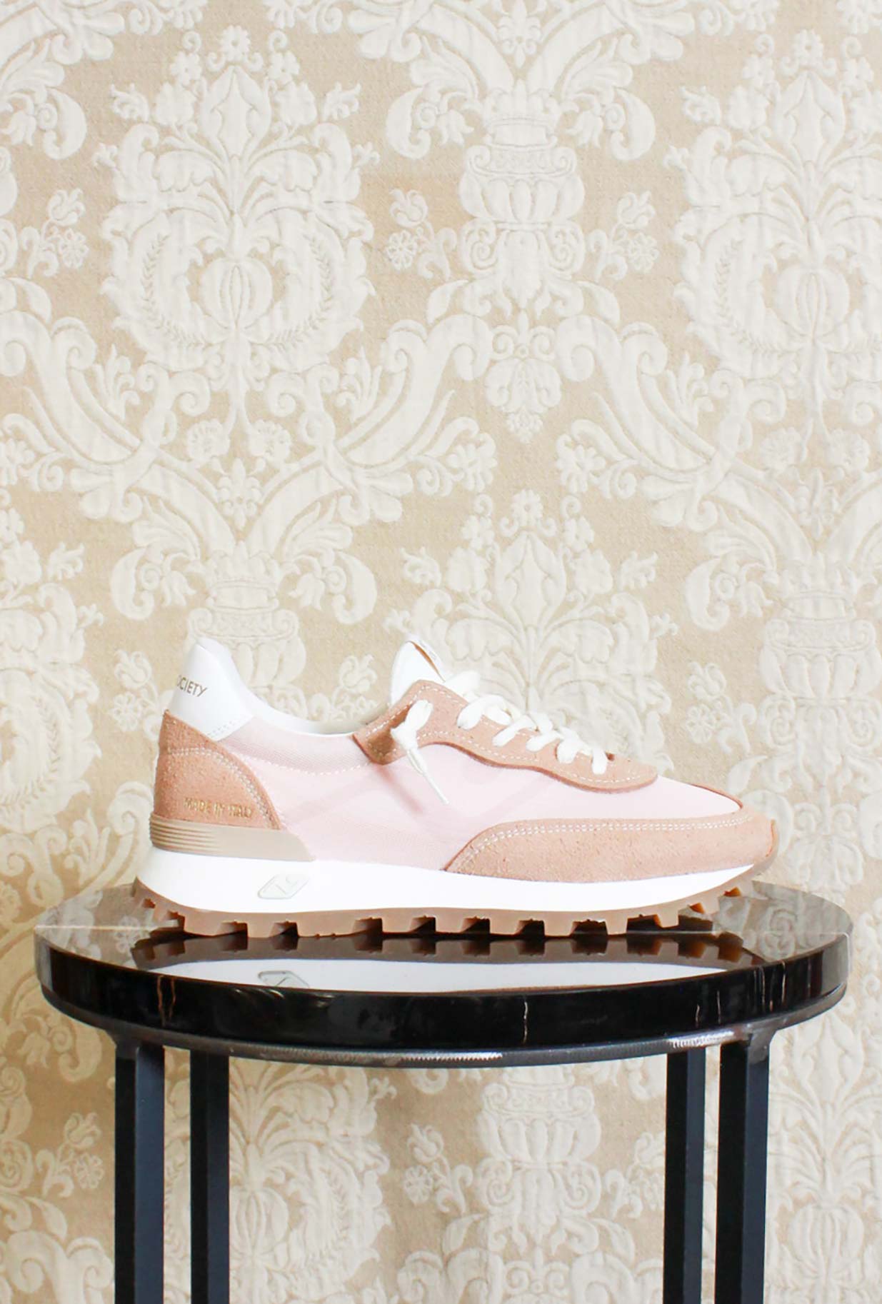 sneakers running veloce donna di nomad society color pink powder ss24