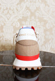 Sneakers running veloce di nomad society made in italy color sand light brown