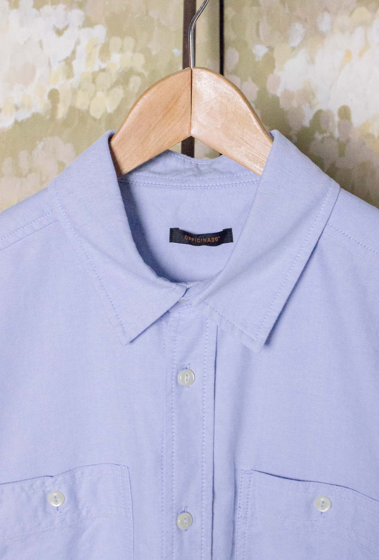 Camicia Gissi di Officina 36 realizzata in cotone nella raffinata tonalità Azzurro da Uomo