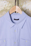 Camicia Gissi di Officina 36 realizzata in cotone nella raffinata tonalità Azzurro da Uomo