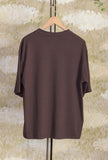 T-shirt Basic a girocollo di Officina 36 realizzata in cotone nella profonda tonalità Moro da Uomo