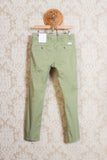 Pantalone chino da uomo di officina 36 color verde salvia in cotone ss24