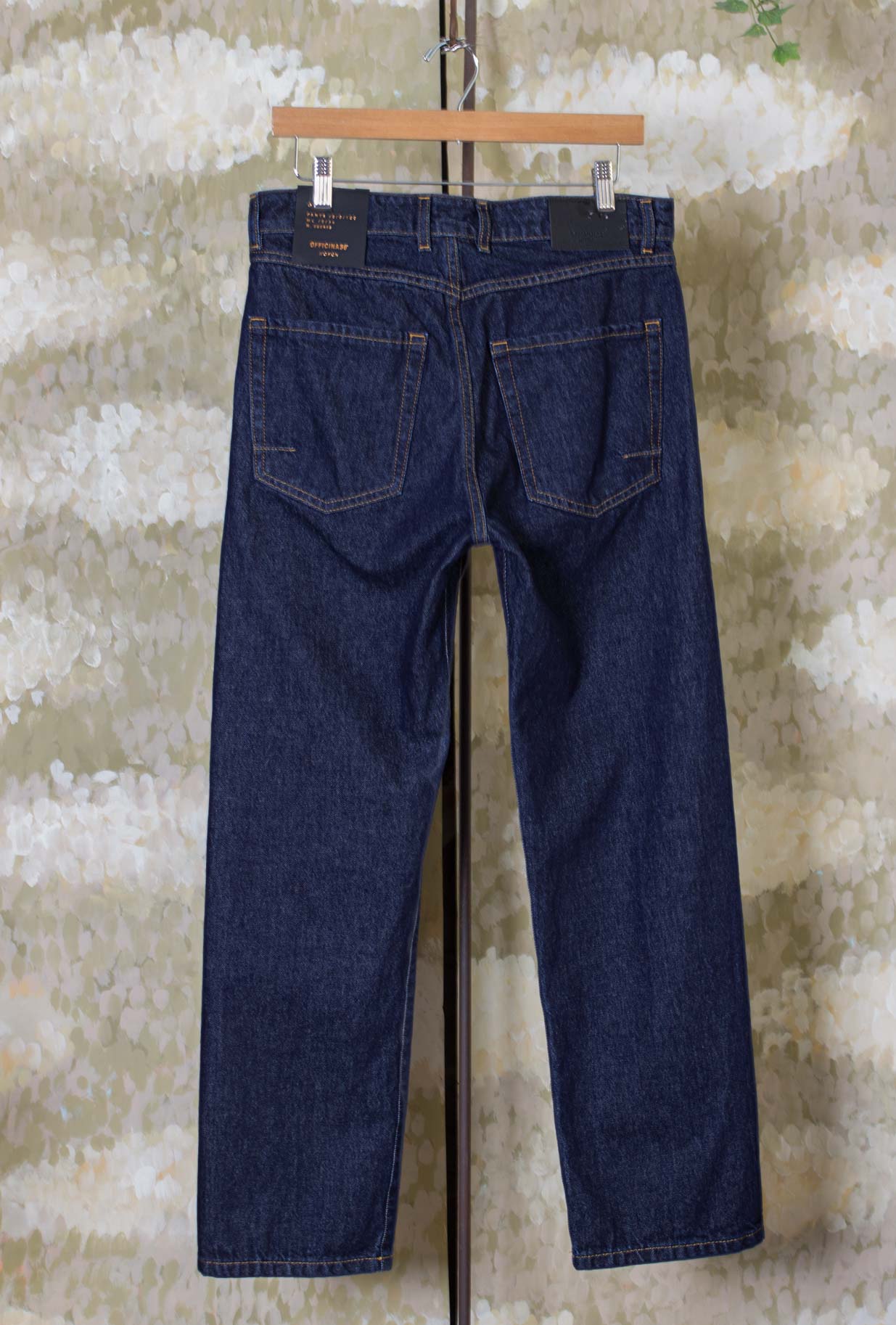 Pantalone Denim Five Pocket di Officina 36 realizzato in denim con trattamento One Wash da Uomo