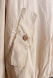 Bomber Jacket Russel firmata Original Vintage Style. Realizzata in morbido cotone nella raffinata tonalità Avorio da Uomo