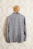 Giacca uomo monopetto by original vintage made in italy in lana color grigio visone