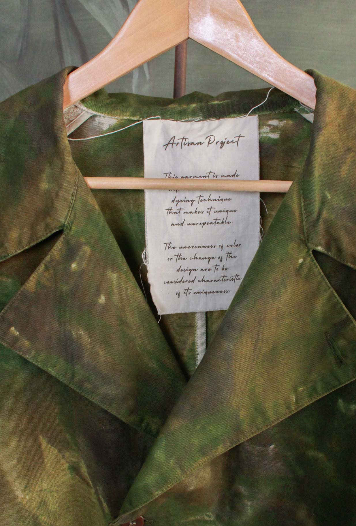 Digby Japan Officer Jacket Digby di Original Vintage Style realizzata in cotone, si distingue la raffinata lavorazione Handpainted Camo da Uomo