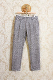Pantalone original vintage style leisure fit da uomo soft wool visone grey