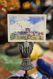 Nuova collezione di Postcards sulla Fortezza di Sarzanello nata dalla mano visionaria di Luigi Spadaccini guidata dalla sensibilità del team Galax Sarzana