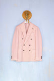 Giacca Doppiopetto Rosa Antico