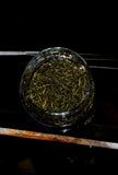 tè verde cinese tiger rock wu lu con sapore erbaceo