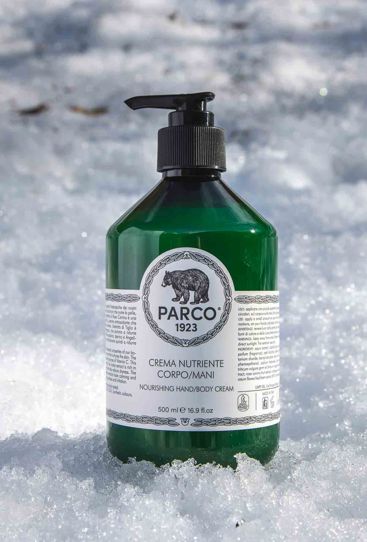 Cream nutriente mani e corpo profumata di Parco 1923