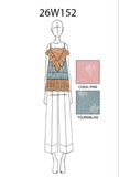 Romantic Top di Phisique Du Role realizzato in prezioso Jacquard nella raffinata nuance Tourmaline