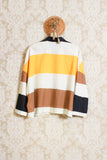 giacca boxy di phisique du role da donna collezione ss24 fantasia sunshine stripes