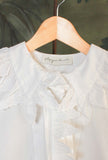 Maxi Shirt-Dress Gipsy di Phisique du Role in pregiato cotone nella delicata tonalità Ivory Unisex
