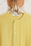 Camicia in mussola di cotone coreana di phisique du role color olio ss24