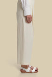 Pantalone Tokyo Natural di Phisique du Role realizzato in cotone nella tonalità Milk da donna