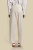 Pantalone Tokyo Natural di Phisique du Role realizzato in cotone nella tonalità Milk da donna
