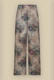 Pantalone in seta Romance Bouquet di Pierre Louis Mascia
