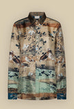 Camicia in Seta Kacho-ga Illusion di Pierre Louis Mascia