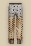 Pantalone in seta Les Enfants du Paradis della Maison Pierre Louis Mascia