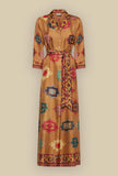 Abito Chemisier in Seta Kilim Romance di Pierre Louis Mascia da Donna
