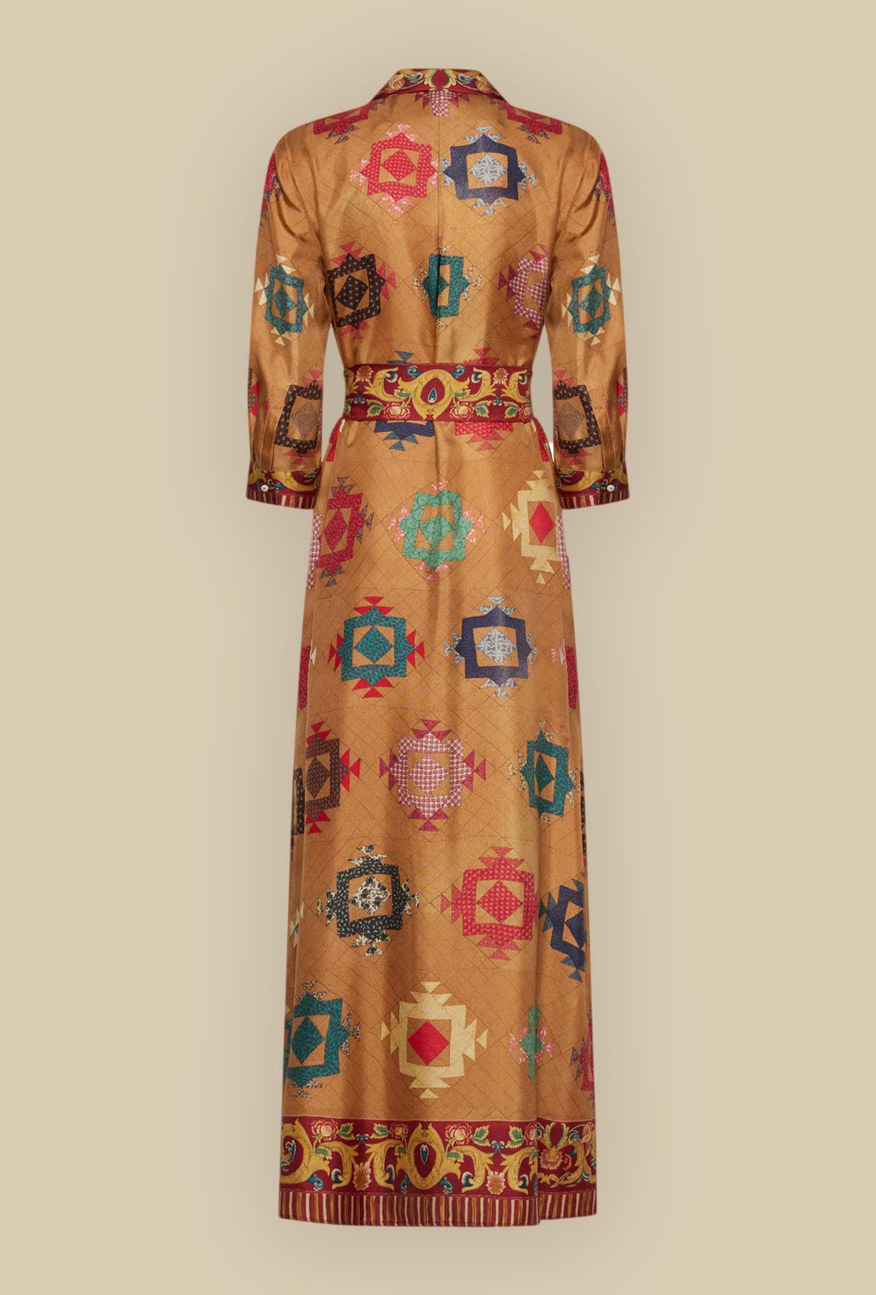 Abito Chemisier in Seta Kilim Romance di Pierre Louis Mascia da Donna