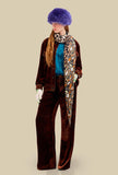 Giacca Velvet Denim Tobacco firmata Pierre Louis Mascia da Donna