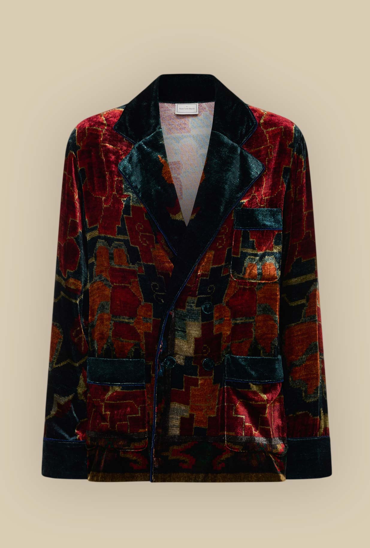 Blazer Velvet Persian Dream di Pierre Louis Mascia da Donna