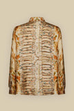 Camicia in Seta Floreal Chintz Heaven di Pierre Louis Mascia da Uomo