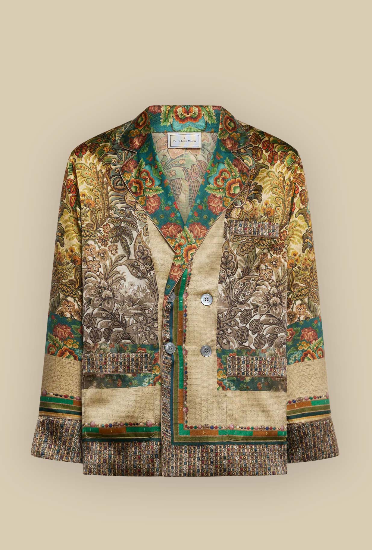 Blazer in Seta Savage Jungle