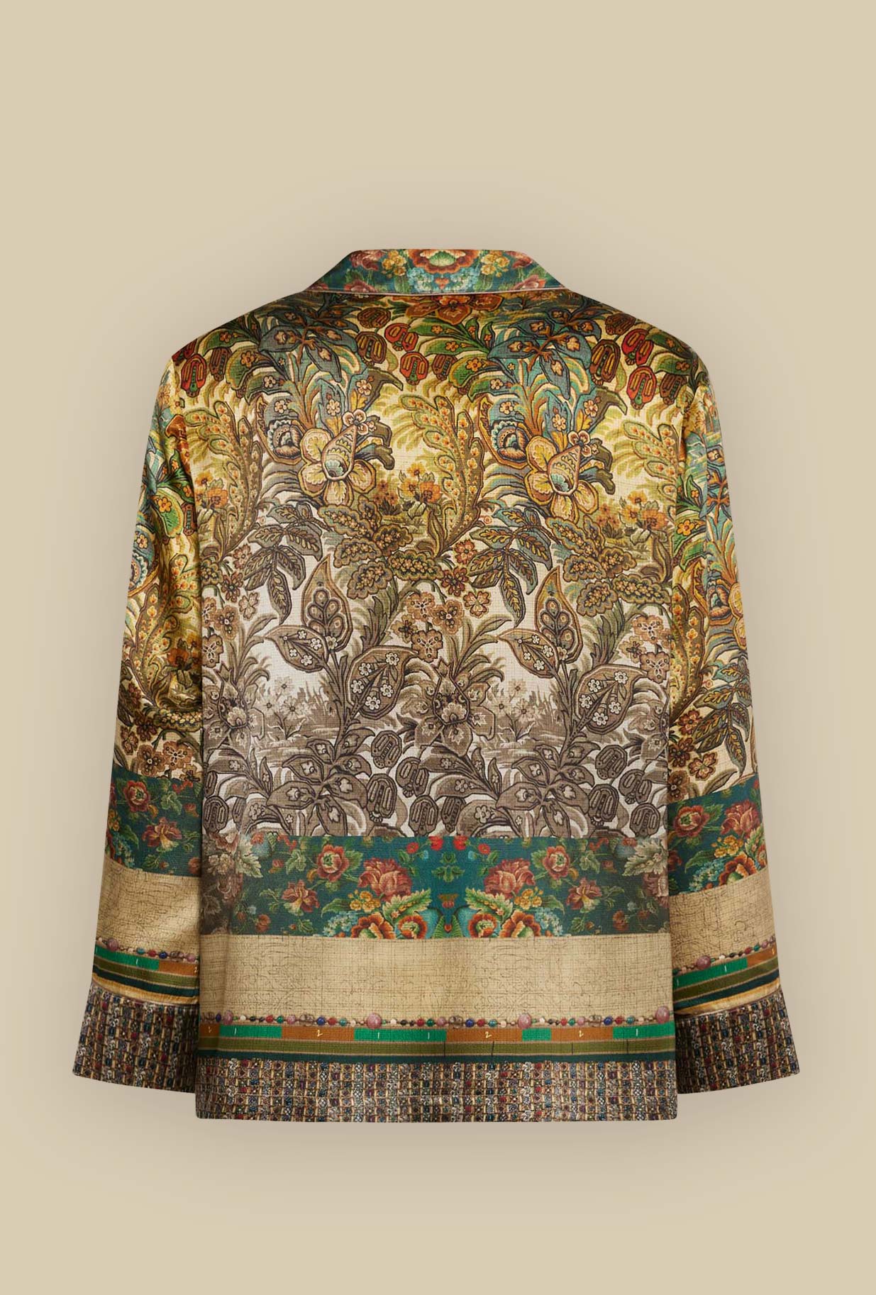 Blazer in Seta Savage Jungle
