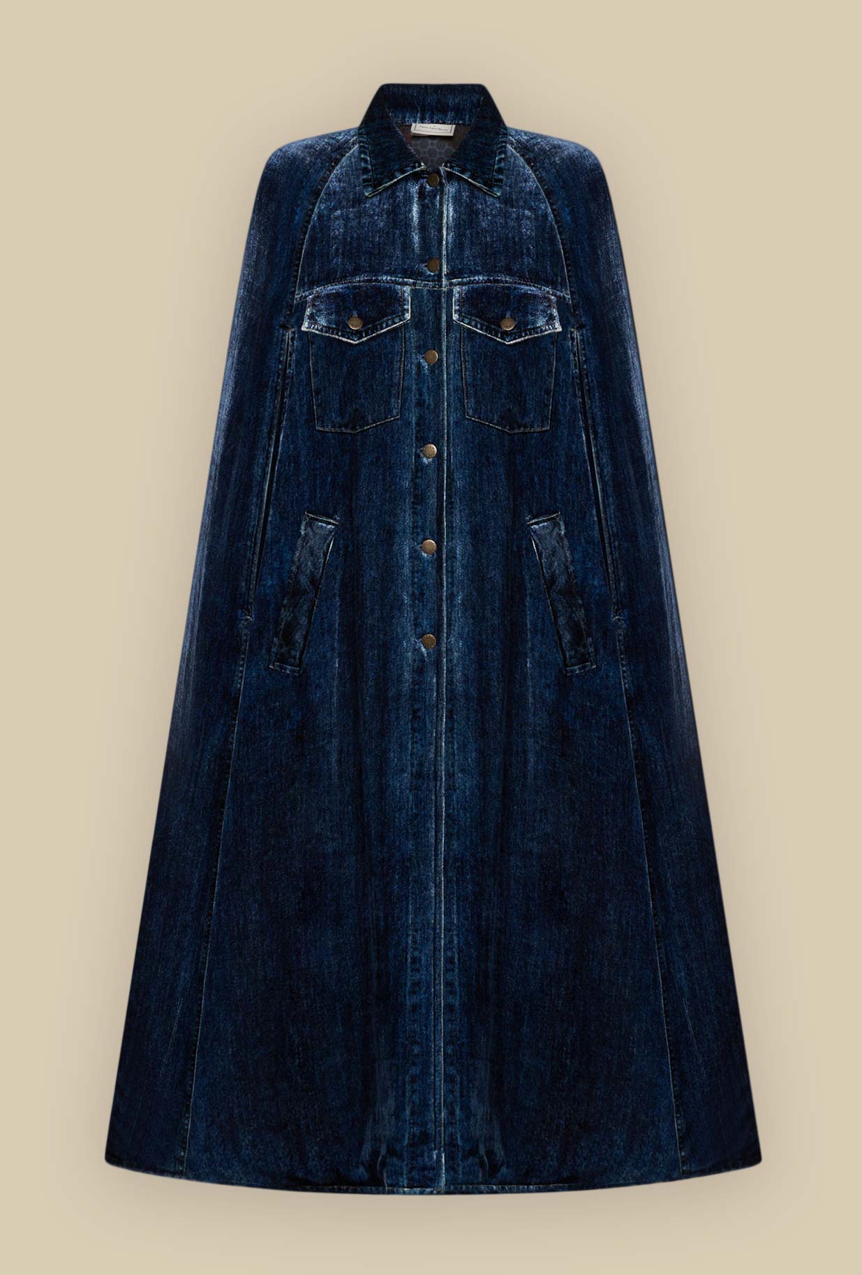  Mantella Velvet Denim Blue firmata Pierre Louis Mascia da Donna