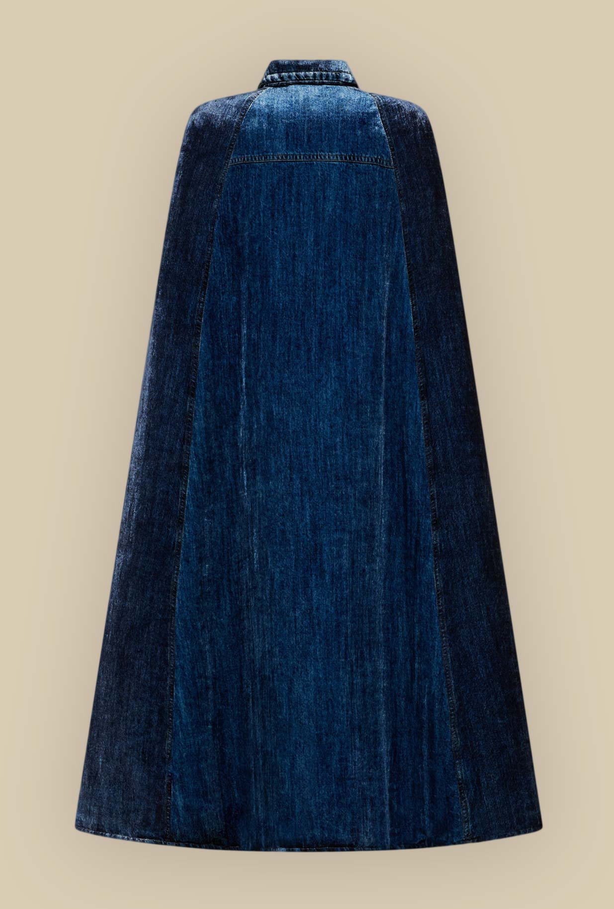  Mantella Velvet Denim Blue firmata Pierre Louis Mascia da Donna