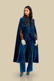 Mantella Velvet Denim Blue
