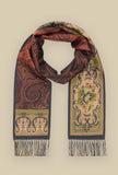 Nuova Sciarpa in seta Paisley Damier firmata Pierre-Louis Mascia