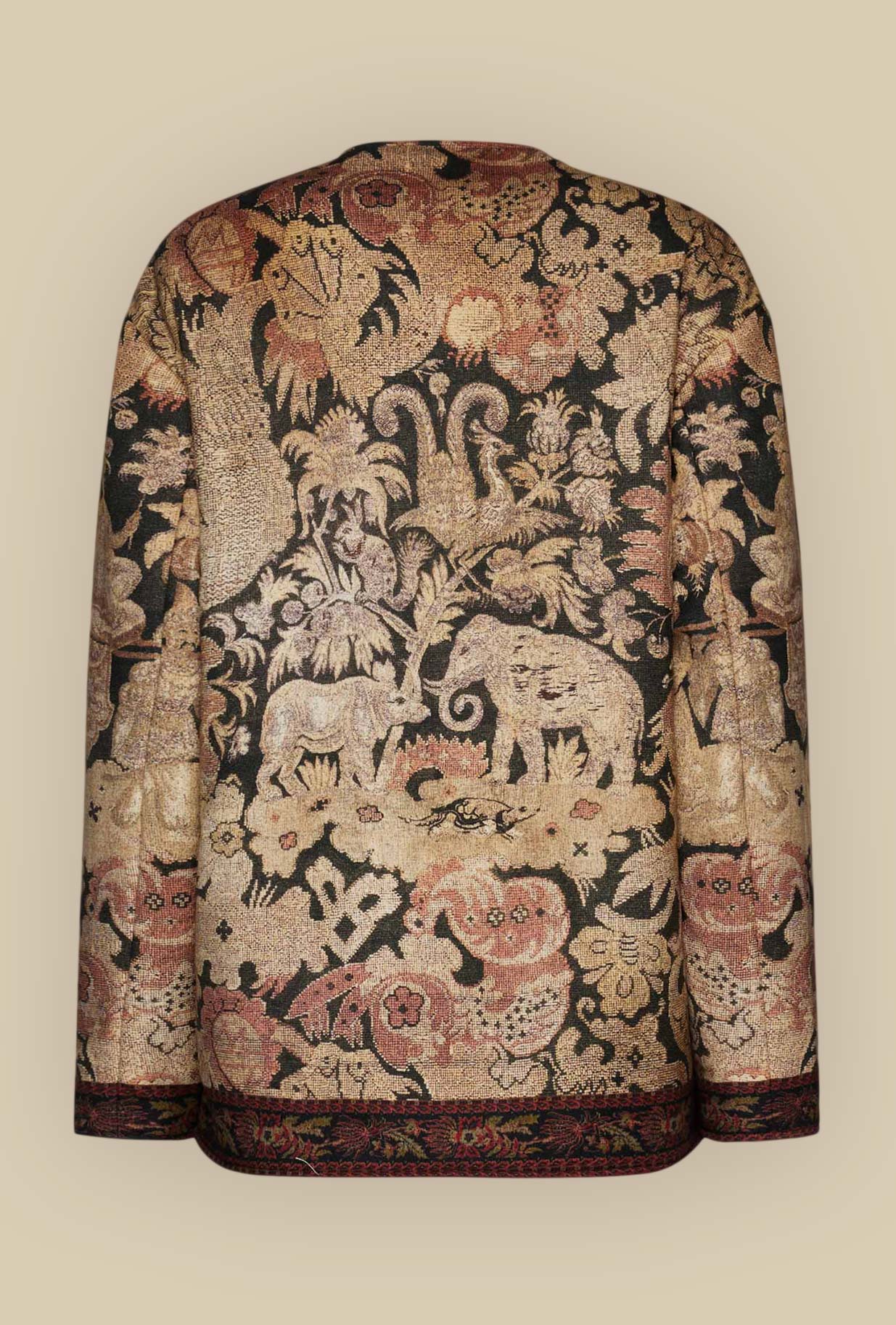 Giacca in Lana Oriental Kalamkari firmata Pierre Louis Mascia da Uomo