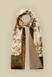 Stola Double Silk Velvet Lace Reverie