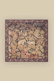 Carrè in Seta Orietal Kalamkari