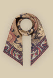 Carrè in Seta Orietal Kalamkari