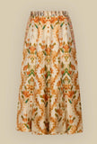 Gonna in Seta Floreal Chintz Heaven di Pierre Louis Mascia da Donna